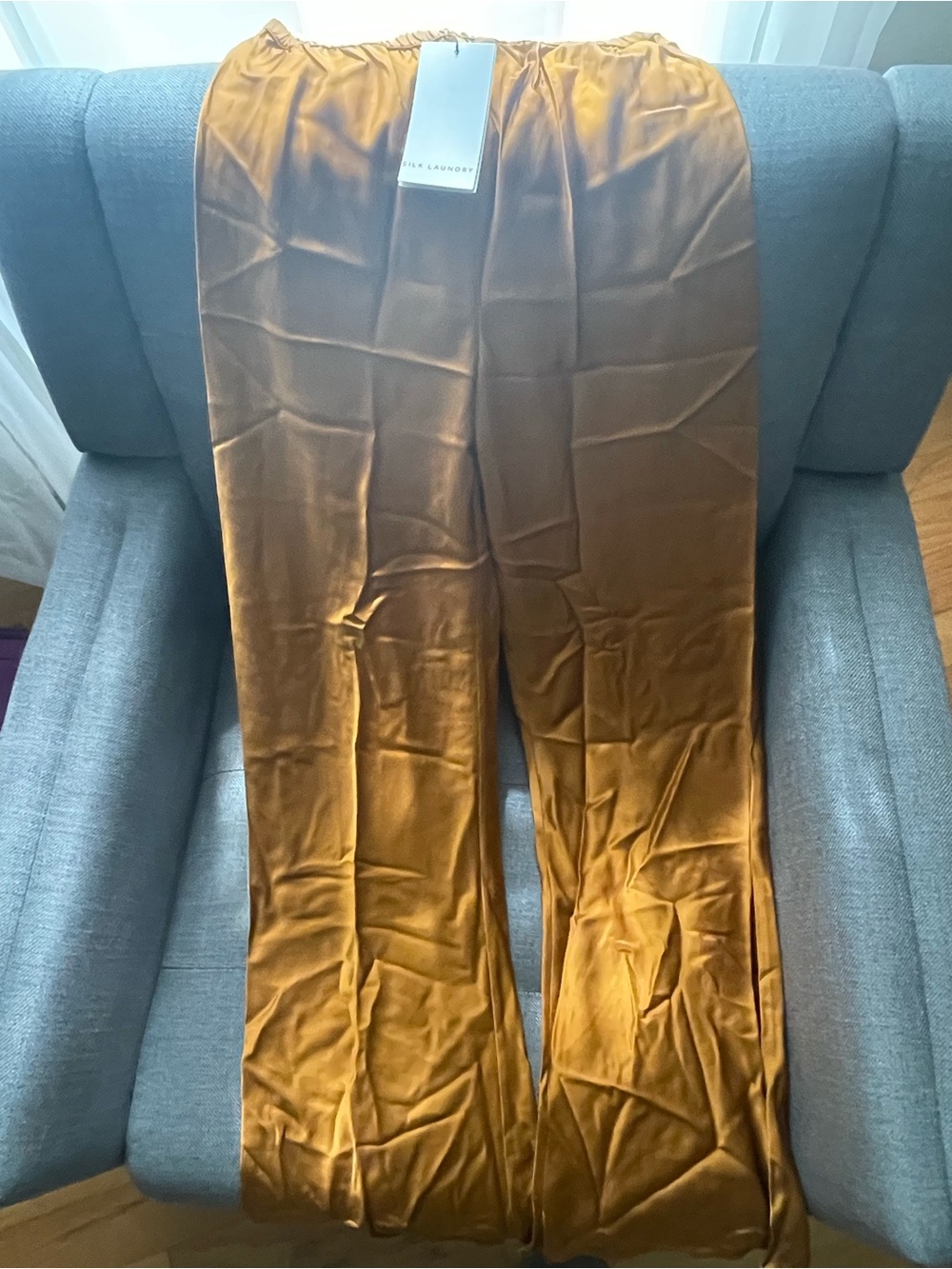 Silk Laundry Tamarin Bias Cut Pants